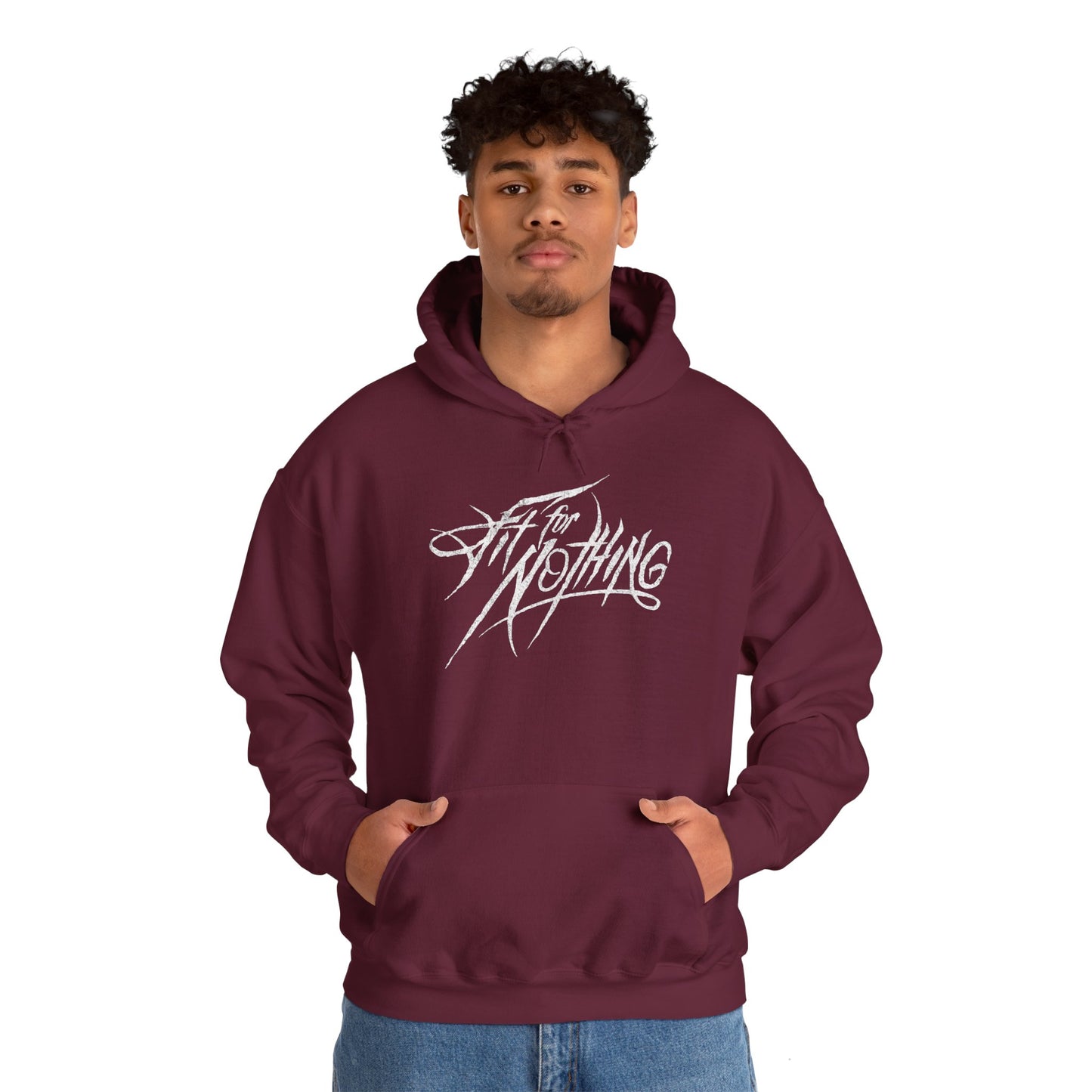 Fit For Nothing Self Titled Unisex Heavy Blend™ Hooded Sweatshirt