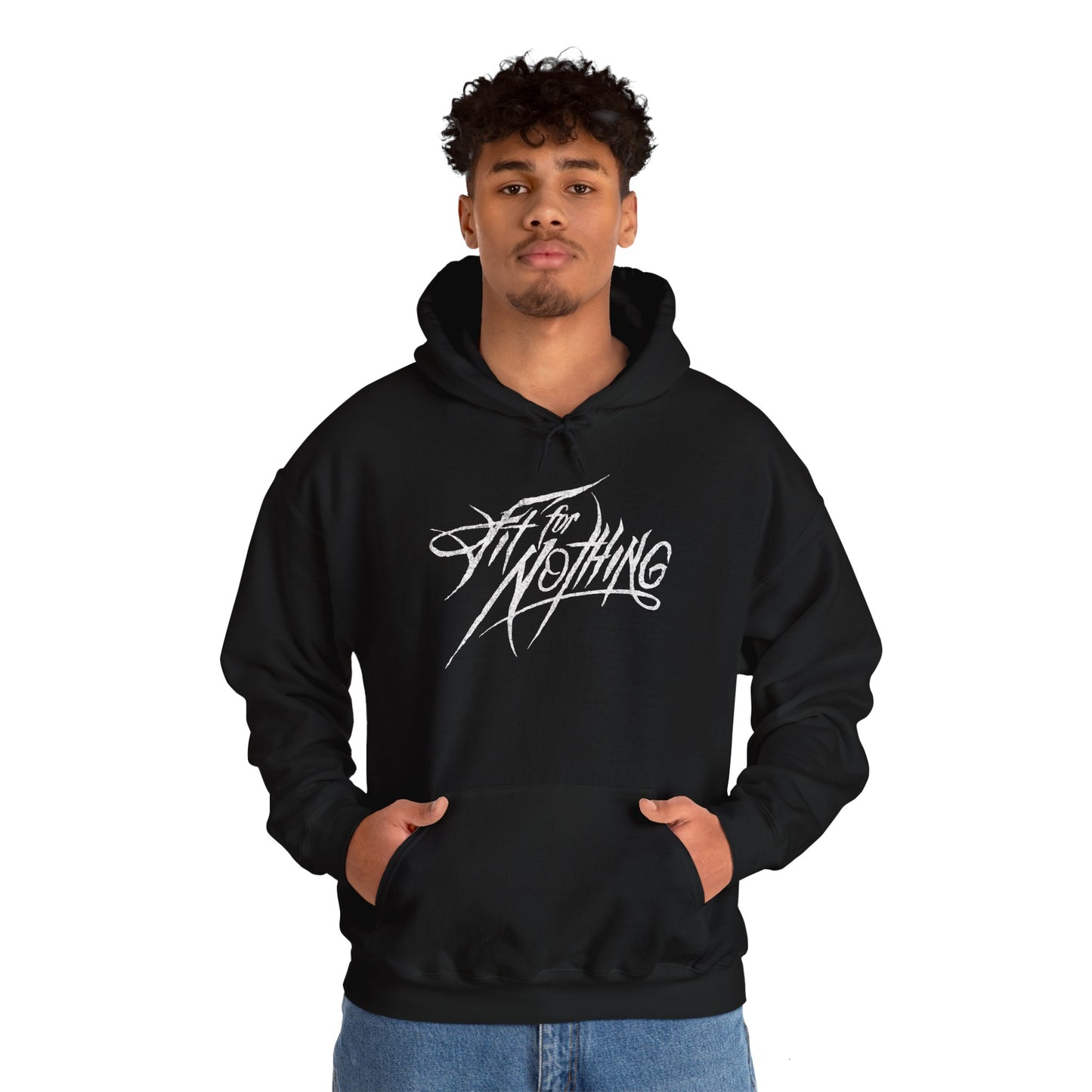 Fit For Nothing Self Titled Unisex Heavy Blend™ Hooded Sweatshirt