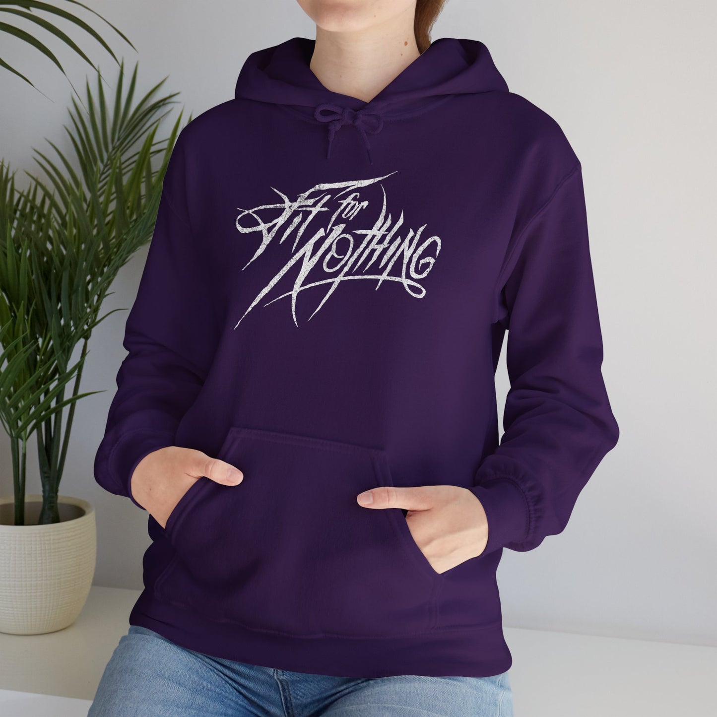 Fit For Nothing Self Titled Unisex Heavy Blend™ Hooded Sweatshirt