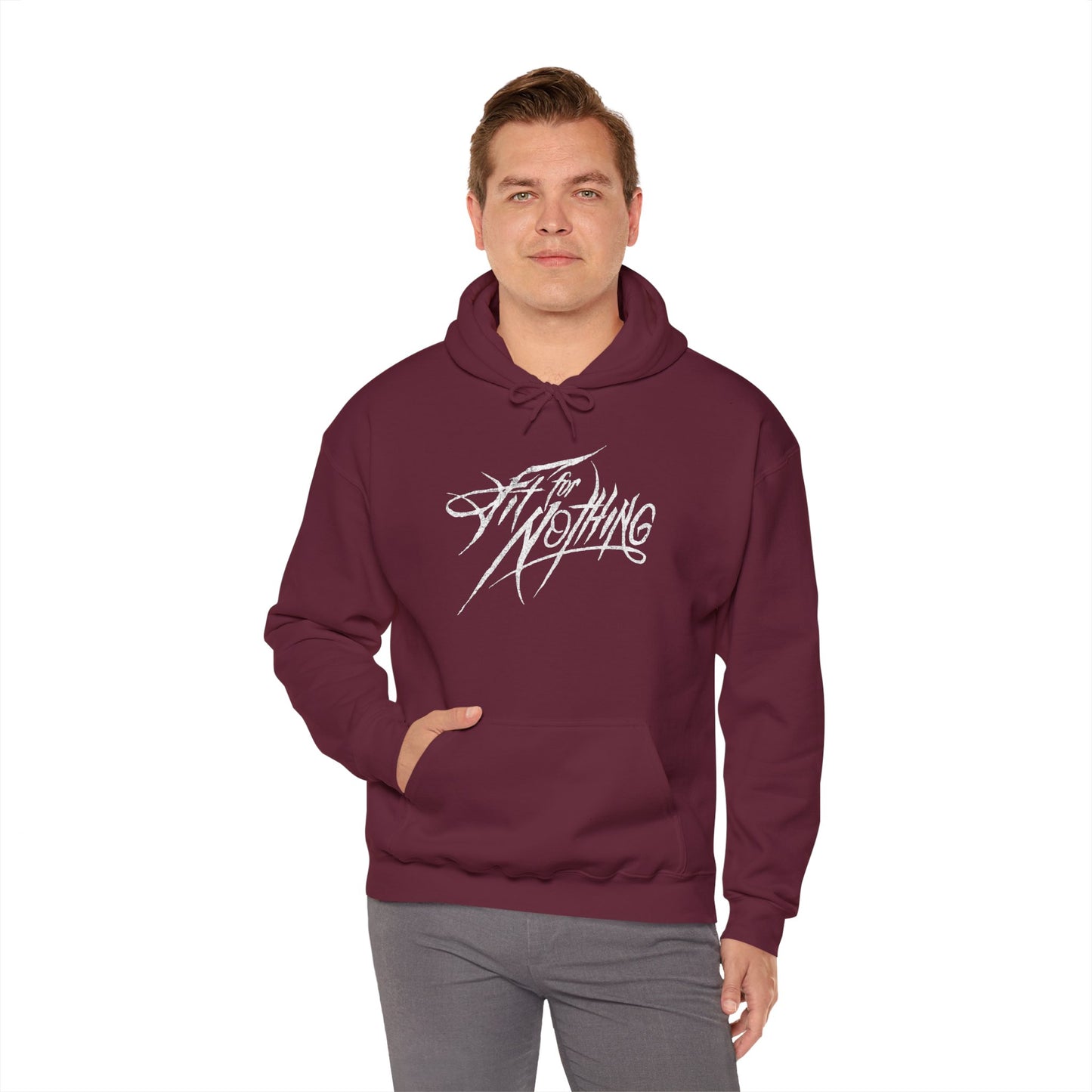 Fit For Nothing Self Titled Unisex Heavy Blend™ Hooded Sweatshirt