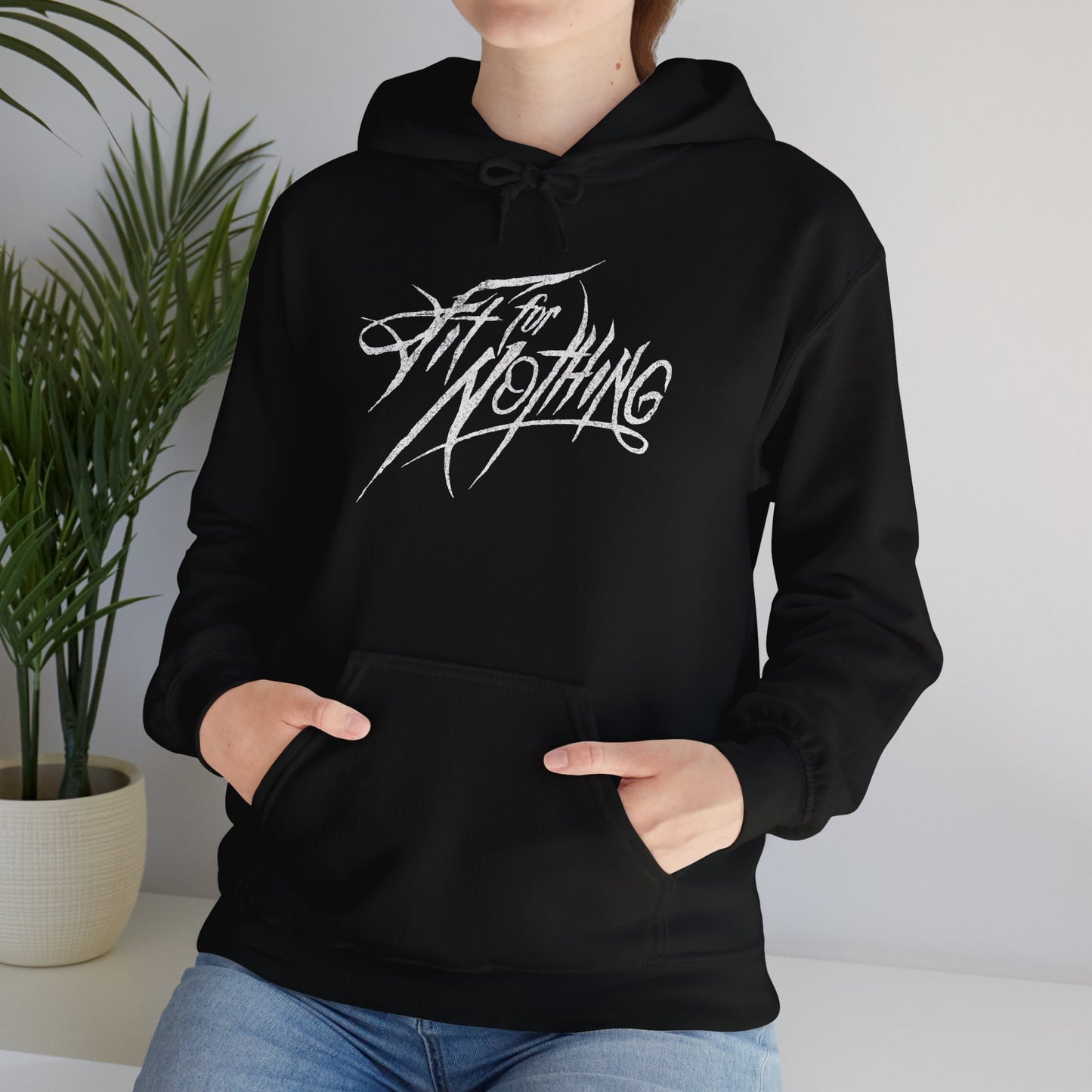 Fit For Nothing Self Titled Unisex Heavy Blend™ Hooded Sweatshirt